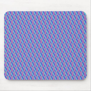 Mousepad Púrpura e padrão azul listrados
