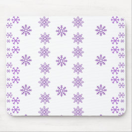 Mousepad Púrpura Púrpura Floco de neve