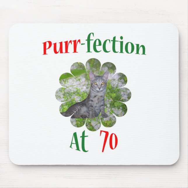 Mousepad Purr-fection 70 (Frente)