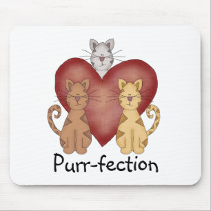 Mousepad Purr-fection dos gatos