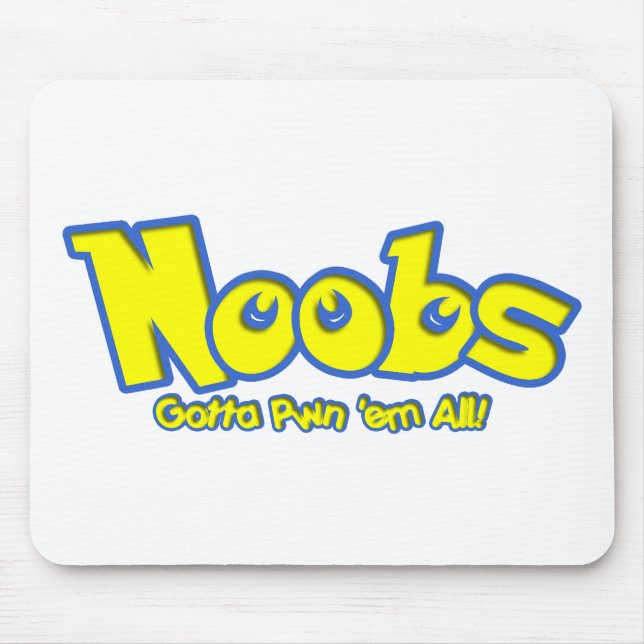 Mousepad Pwn Noobs (Frente)