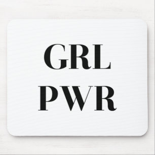 MOUSEPAD PWR GRL