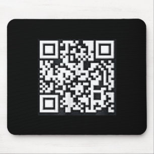 Mousepad Qr Trump Presidente Trump Código de Dança Engraçad