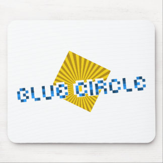 Mousepad Quadrado Amarelo com Feixes e Texto de Pixel Opost