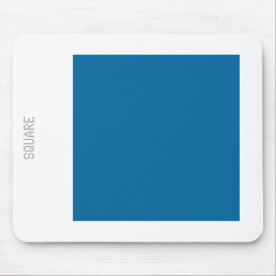 Mousepad Quadrado - Azul e Branco do Deserto