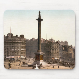 Mousepad Quadrado de Trafalgar Londres Inglaterra