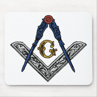 Mousepad Quadrado e compasso maçónicos