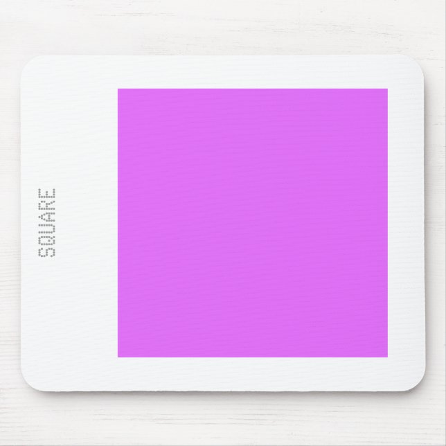 Mousepad Quadrado - Lt Roxo e Branco (Frente)