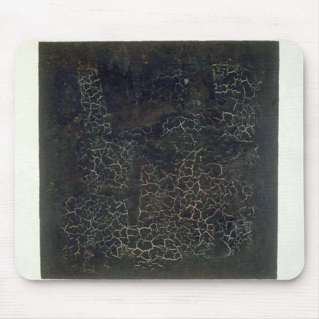 Mousepad Quadrado preto (Frente)