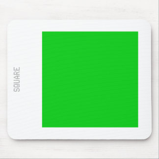 Mousepad Quadrado - Primavera Verde e Branco