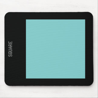 Mousepad Quadrado - Verde azul e preto