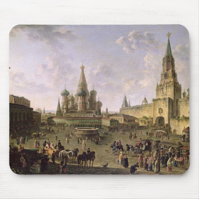 Mousepad Quadrado vermelho, Moscovo, 1801 (Frente)