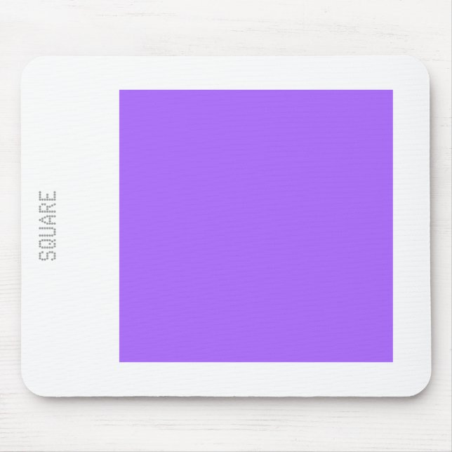 Mousepad Quadrado - Violeta Azul e Branco (Frente)