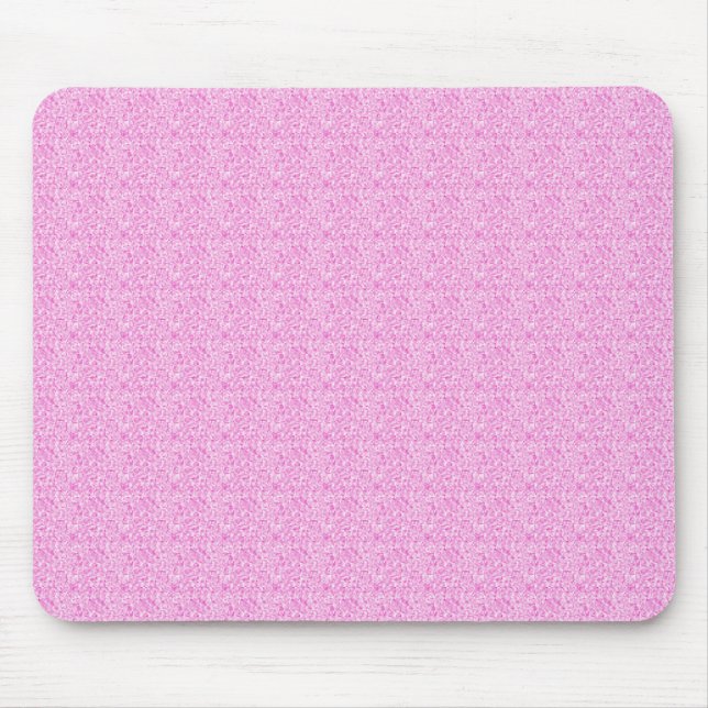 Mousepad Quadrados cor-de-rosa finos (Frente)