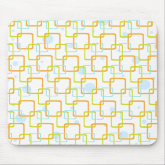 Mousepad Quadrados da laranja da modificação