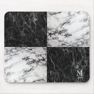 Mousepad Quadrados da pedra de mármore