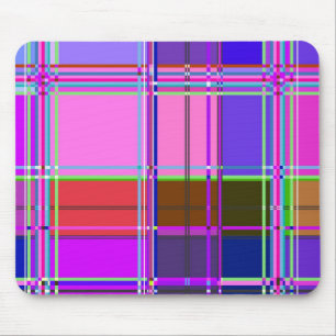 Mousepad Quadrados de cores do tecido