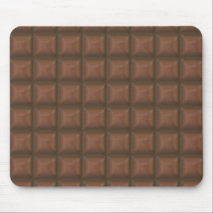 Mousepad quadrados do chocolate