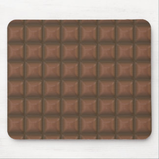 Mousepad quadrados do chocolate