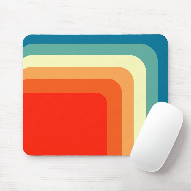 Mousepad Quadrados dos anos 70 (Com mouse)