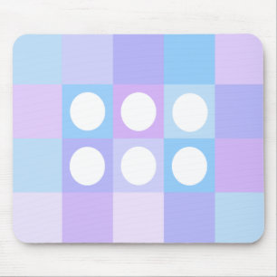 Mousepad Quadrados e círculos de pontos