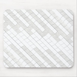 Mousepad quadrados em ziguezague em cinza...