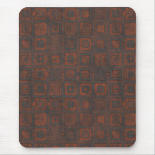 Mousepad Quadrados metálicos enferrujados