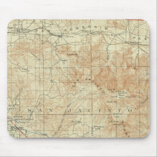 Mousepad Quadrângulo de San Jacinto mostrando San Andreas