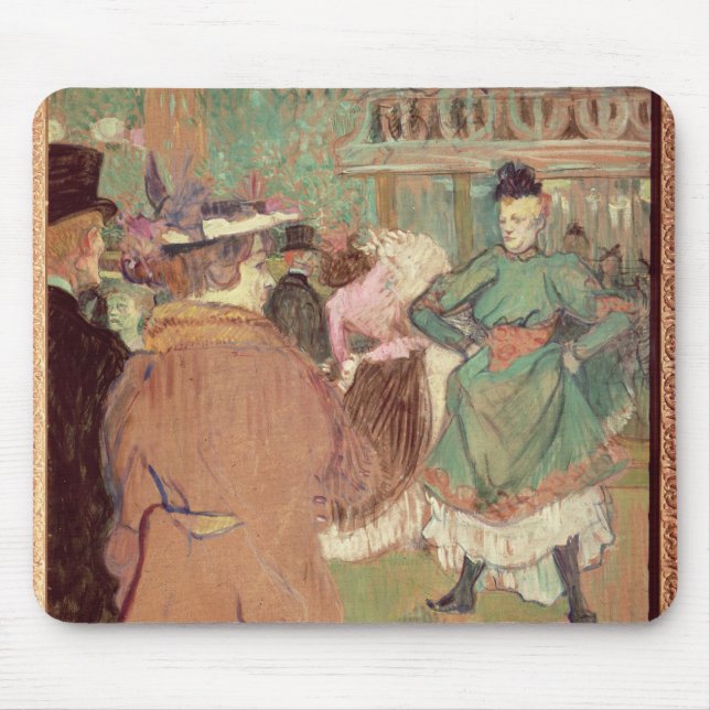 Mousepad Quadrille de Henri de Toulouse-Lautrec | no (Frente)