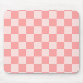 Mousepad Quadro de verificação rosa