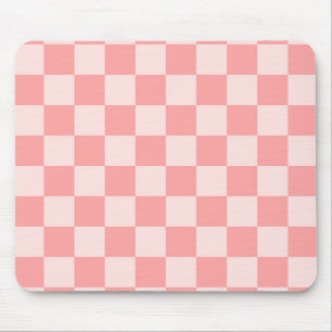 Mousepad Quadro de verificação rosa