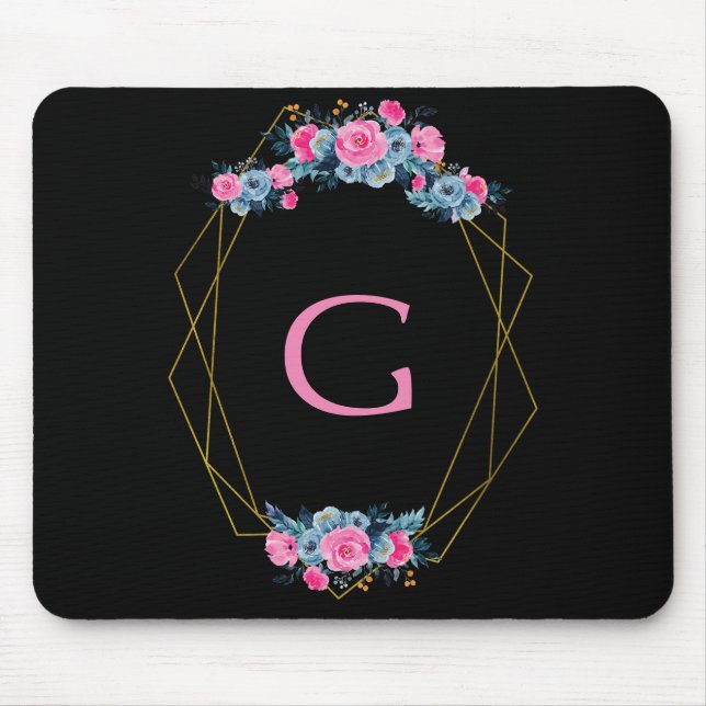 Mousepad Quadro Floral Personalizado (Frente)