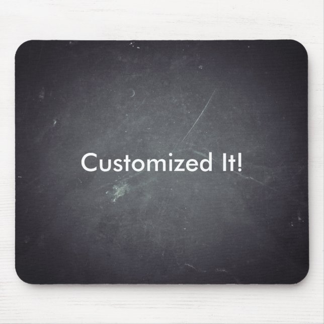 Mousepad Quadro Preto Personalizado Personalizado Personali (Frente)