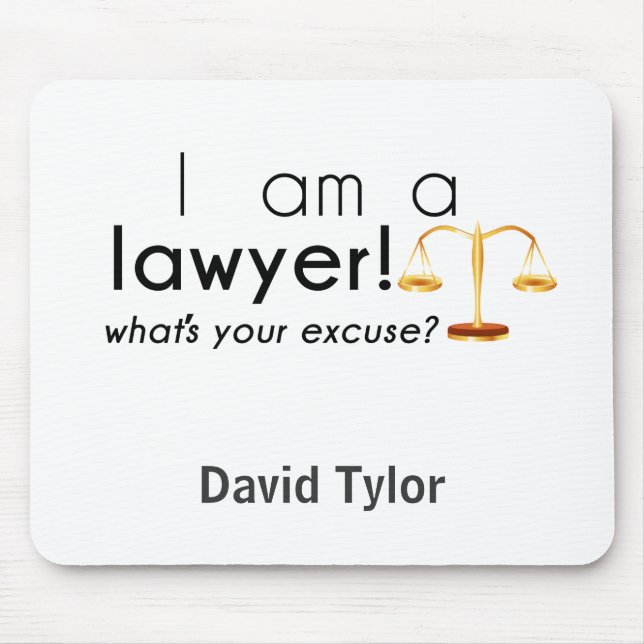 Mousepad qual é a sua desculpa? (Frente)