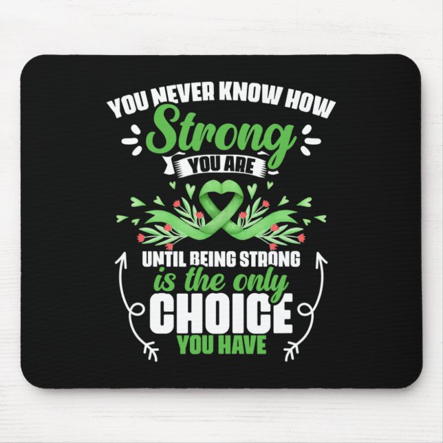 Mousepad Qual É A Sua Forte - Bile Duct Cancer Gallbadder (Frente)