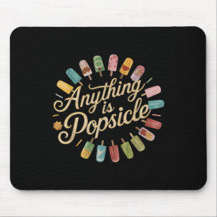 Mousepad Qualquer Coisa É O Padrão De Sorvete Legal De Verã