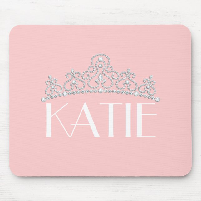 Mousepad Qualquer Cor Personalizada Tiara (Frente)