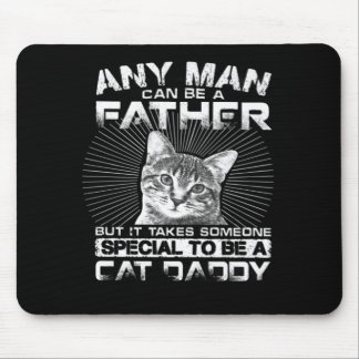 Mousepad Qualquer Homem Pode Ser Um Presente De Pai De Gato