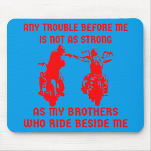 Mousepad Qualquer Problema Antes De Mim Não É Tão Forte