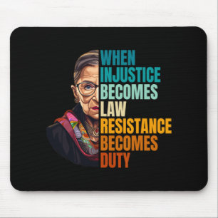 Mousepad Quando A Injustiça Se Torna Resistência À Lei Torn