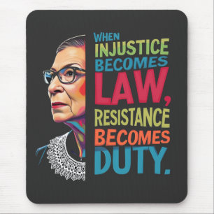 Mousepad Quando A Injustiça Se Torna Resistência À Lei Torn