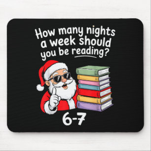 Mousepad Quantas Noites Lendo Professor 67 Natal Seis S