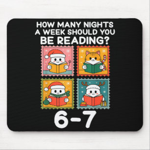Mousepad Quantas Noites Por Semana Você Deve Estar Lendo 67