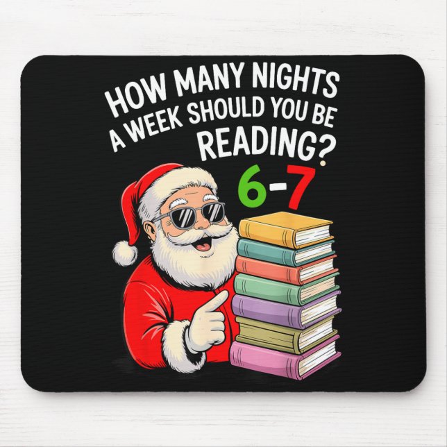 Mousepad Quantas Noites Por Semana Você Deve Ler 67 Ch (Frente)