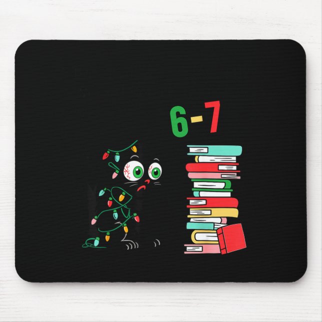 Mousepad Quantas Noites Por Semana Você Deve Ler 6–7 C (Frente)