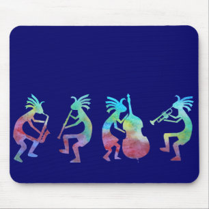 Mousepad Quarteto do jazz de Kokopelli