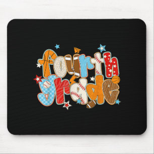 Mousepad Quarto Ano De Volta À Escola De Baseball Fo