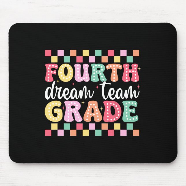 Mousepad Quarto Ano Equipe dos Sonhos Professor Mulheres Me (Frente)