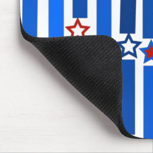 Mousepad Quarto de julho Estrelas e Stripes