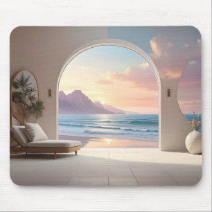 Mousepad Quarto de Luxo com Vista para o Oceano
